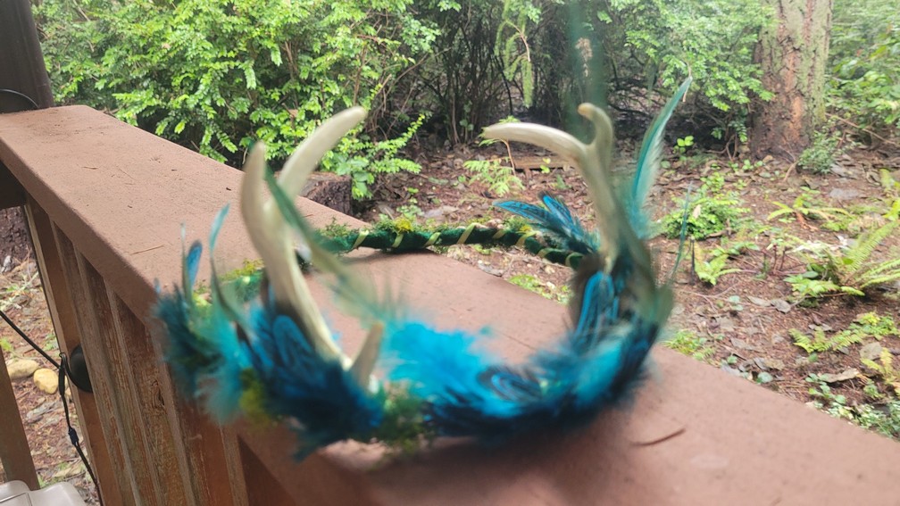 Read more: Antler Hair Wreaths