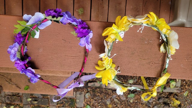 More Flower Hair Wreaths